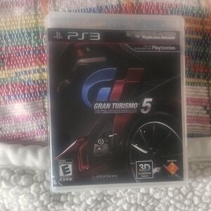 Sony Gran Turismo 5 for PS3 - Black and Blue